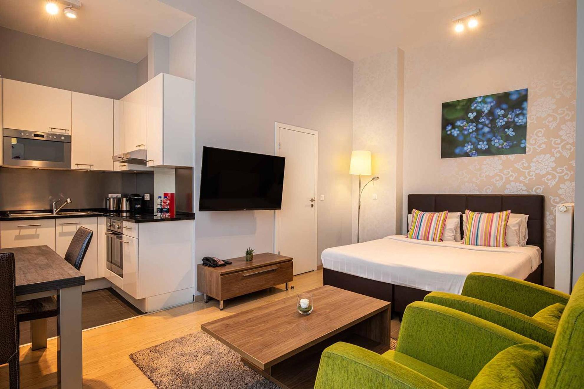 Thon Residence Florence Aparthotel บรัสเซลส์ ภายนอก รูปภาพ